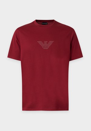 Emporio Armani, Základné tričko - dark red