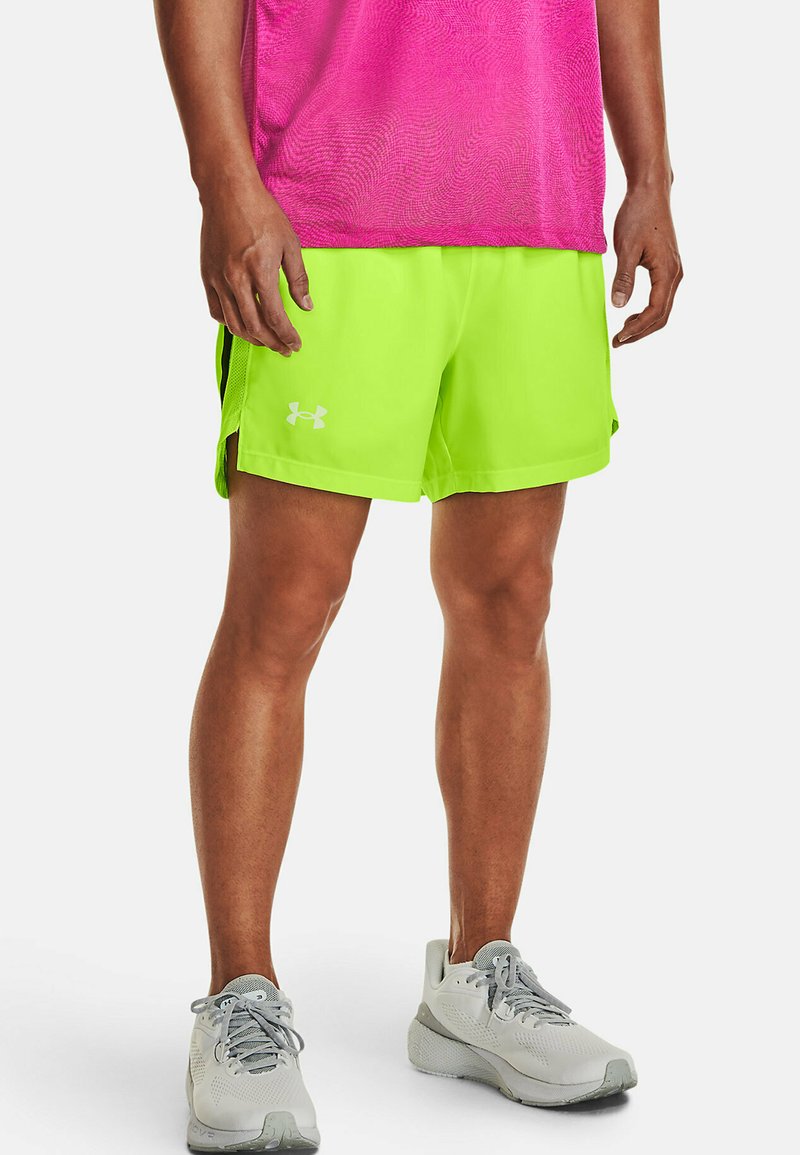 Under Armour LAUNCH Sports shorts lime surge/green Zalando.ie