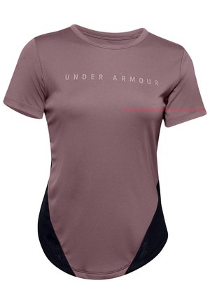 T-shirt med print - pink