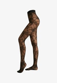 Ausgewählt, schwarz black lace effect