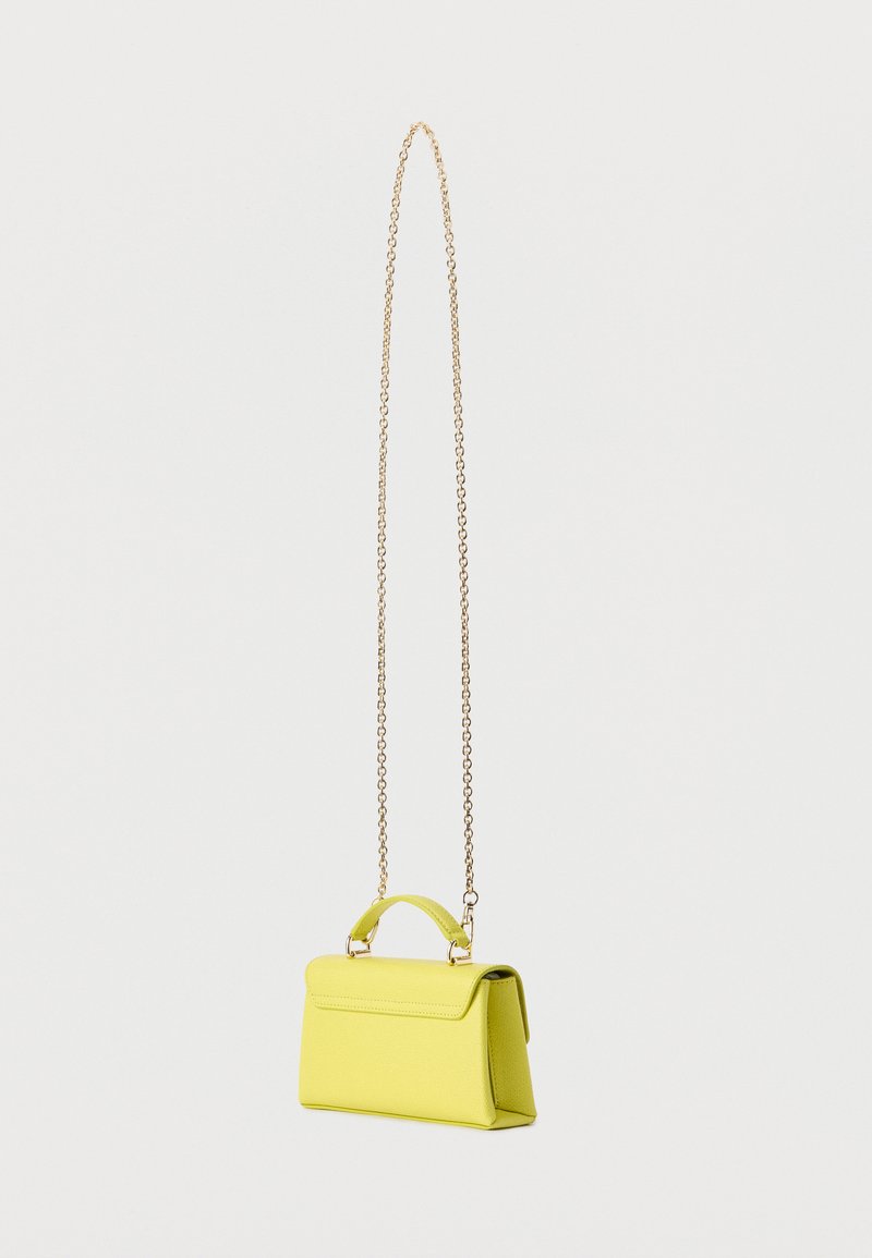 Sac Bowling Furla Jaune Fluo Pour Femme - Petit Modèle, Style Décontracté, Occasion Bon état