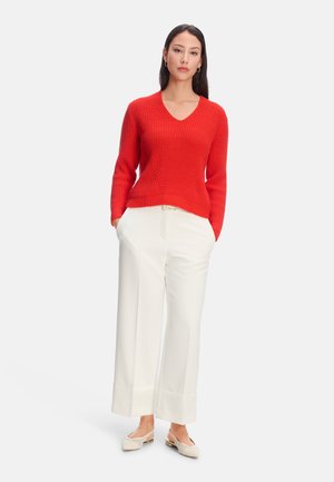 Marc Cain Strickpullover - flame red