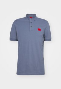 Unselected, open blue