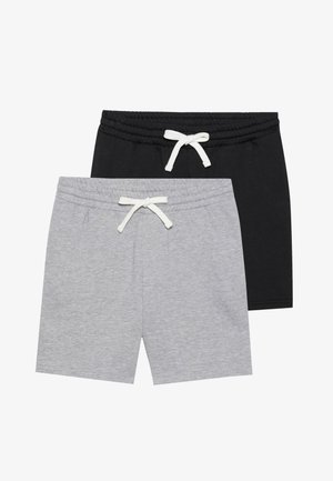 UNISEX 2 PACK - Treningo apatinė dalis - black/mottled grey