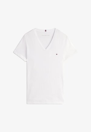 Tommy Hilfiger, HERITAGE - T-shirts basic - white