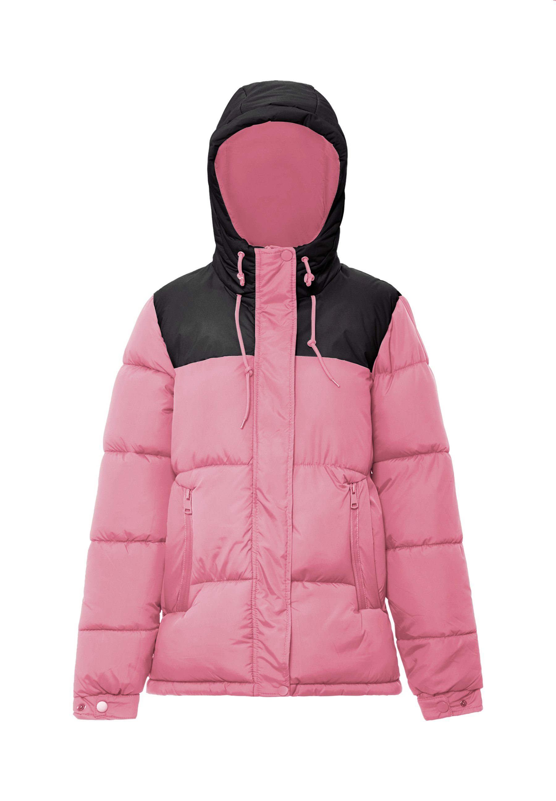 myMo ATHLSR WATTIERTE Winter jacket rosa/schwarz/mottled light