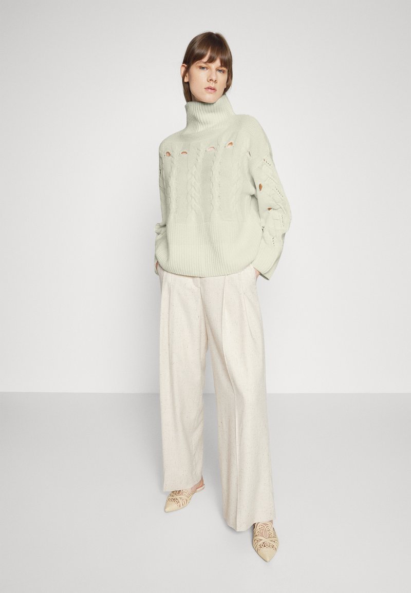 Damen Strickjacken | Iceberg Strickpullover panna/offwhite - FI40939 Damen Strickjacken | Iceberg Strickpullover panna/offwhite - FI40939