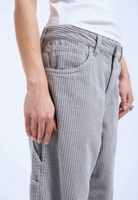 Dr.Denim WORKER - Trousers - light grey cord
