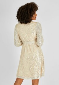 JoJo Maman Bébé SEQUIN MINI MATERNITY - Kokteilinė suknelė / vakarėlių suknelė - champagne