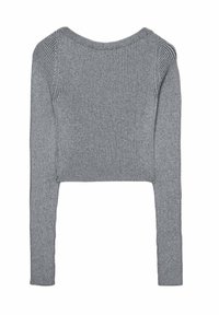 Stradivarius Stickad tröja - dark grey