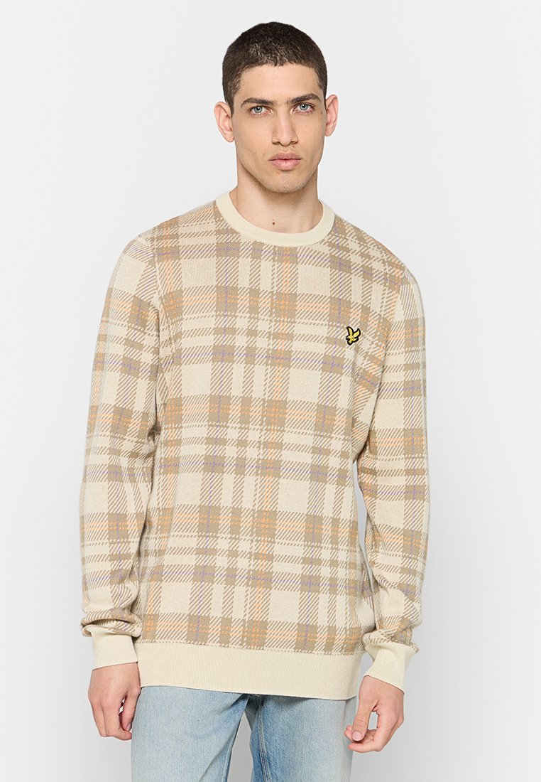 Lyle & Scott Trui beige