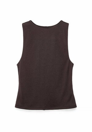 NA-KD, TWIST BACK TOP - Top - brown