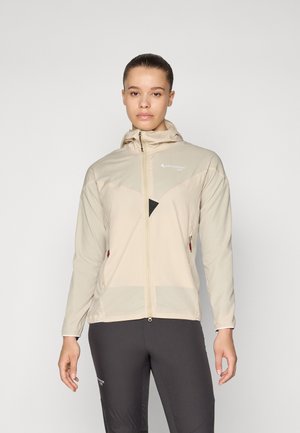 Klättermusen EITRE ZIP HOOD JACKET  - Neperpučiamoji striukė - clay