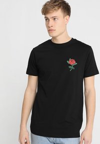 Mister Tee - ROSE TEE - Print T-shirt - black Thumbnail Image 1