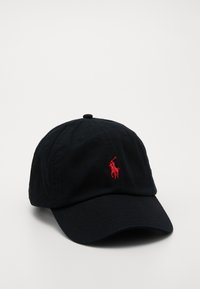 Não selecionado, polo black/red logo