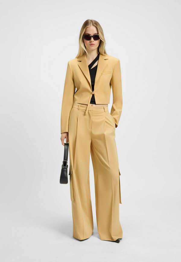 Cargo trousers - open beige sixteen2