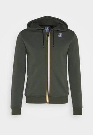 LE VRAI ARNEL UNISEX - Kapucnis pulóver - green blackish