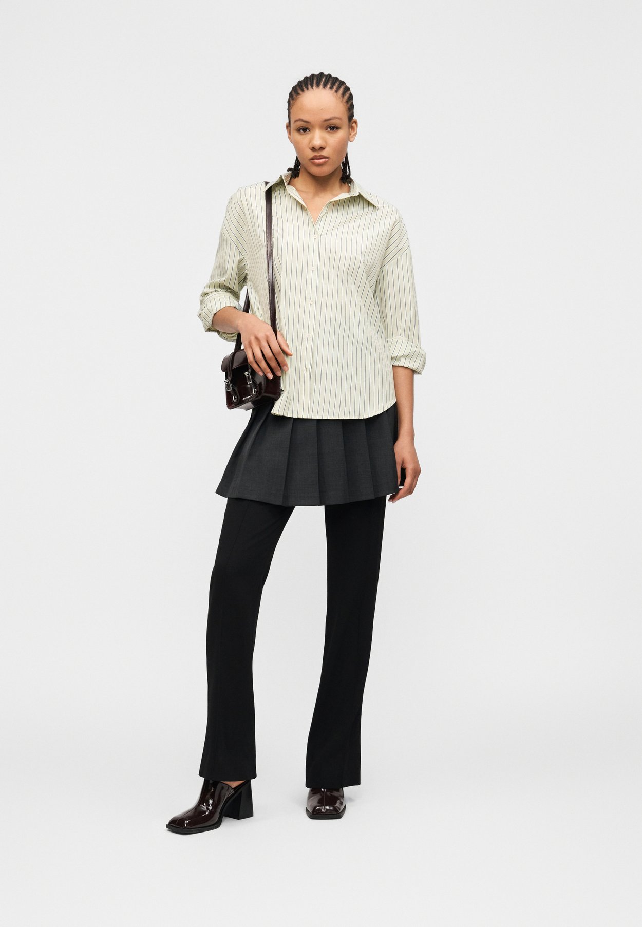 ONLOREGON ALVA LS REG SHIRT NOOS WVN