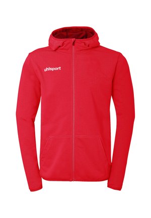 uhlsport UHLSPORT ESSENTIAL KAPUZENJACKE KIDS FUSSBALL - TEAMSPORT TEXTIL - JACKEN - Trainingsvest - rot