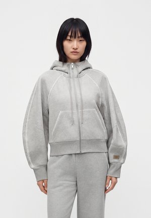 UGG, CLASSIC FULL ZIP - Sudadera con cremallera - grey heather