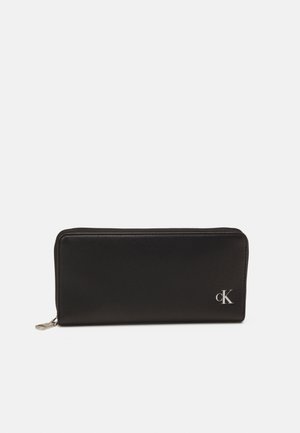 Calvin Klein Jeans BLOCK ZIP AROUND - Monedero - black