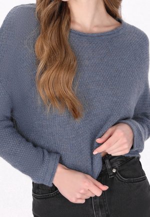 Pullover - blue-grey
