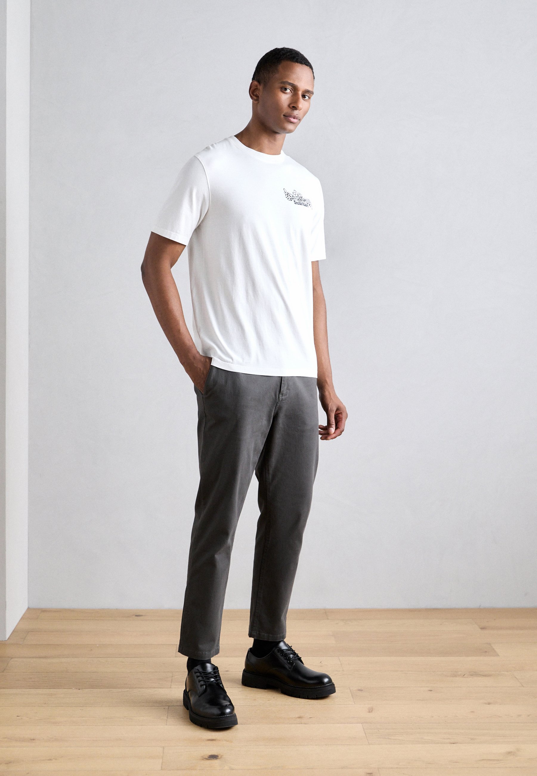 Scotch & Soda - T-shirt z nadrukiem/biały - Zalando.pl