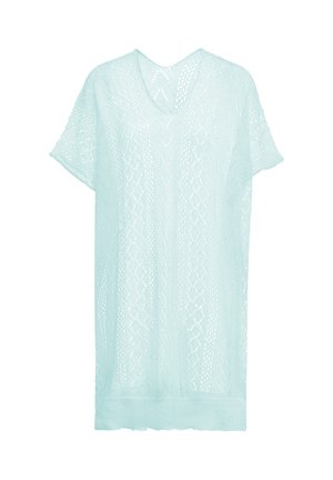 CO-BRANDED WITH MAHISHA - Strikkjoler - aqua melange