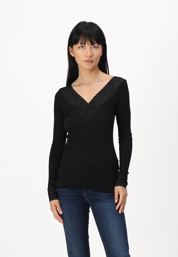 Long sleeved top - zwart
