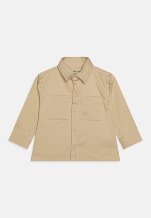 Calvin Klein Jeans NEWBORN UNISEX - Camisa - pale khaki