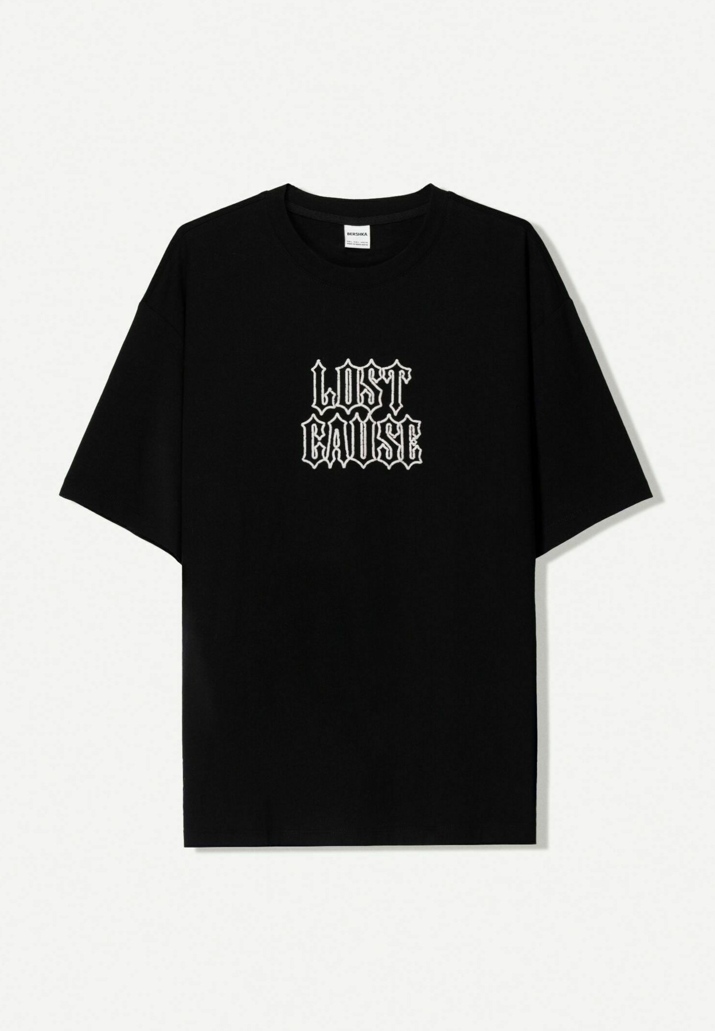Tシャツ・カットソー citybreeze Slavic loose fit short sleeve t-shirt_BLACK citybreeze☆韓国人気☆SYMBOL LOGO PATCH SHORT SLEEVE T-SHIRT