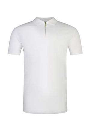 SIKSILK, ZIP POLO -SHIRT - Polo shirt - white