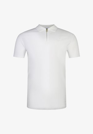 SIKSILK, ZIP POLO -SHIRT - Polo shirt - white