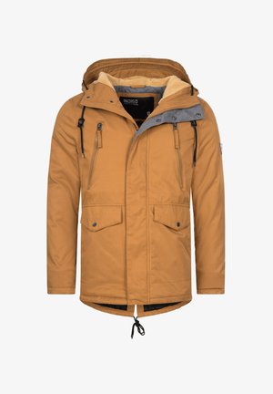 INDICODE JEANS Parka - mottled brown