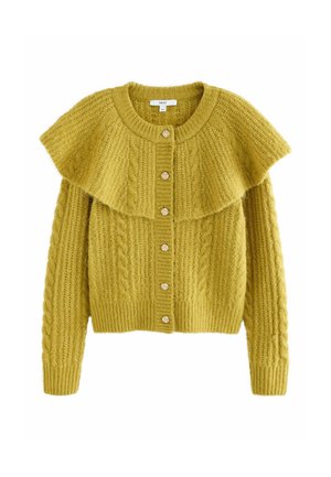 REGULAR FIT - Cardigan - citrine yellow