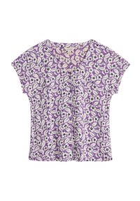 Unselected, purple winsome floral pansy