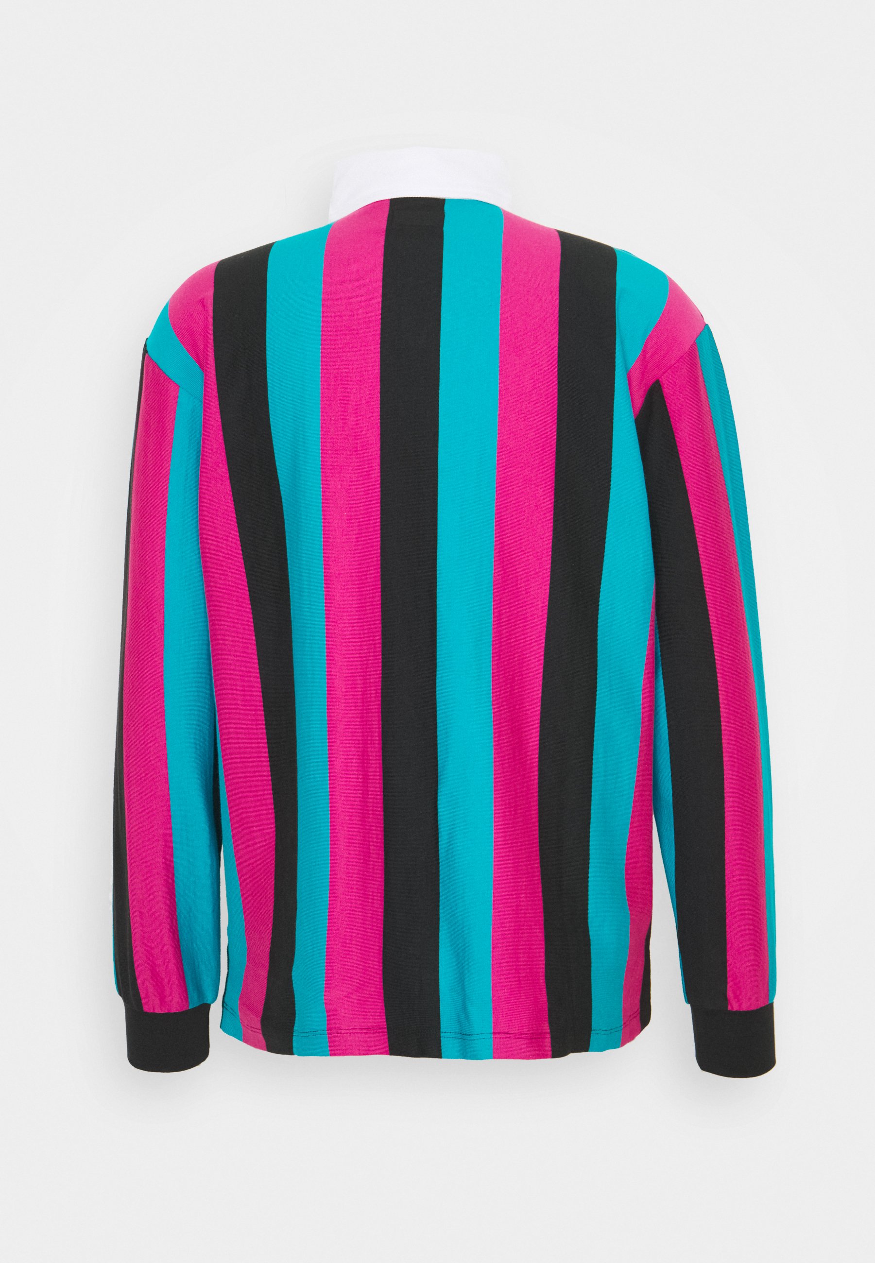 Obey Clothing SIDE LINE Poloskjorter black multi Obey Clothing ESTATE - Poloskjorter - black/multi