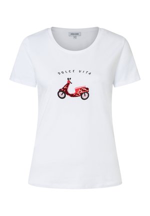DOLCE VITA - Print T-shirt - white