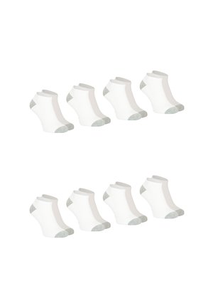 PACK OF 8  - Chaussettes - blanc-gris chiné clair