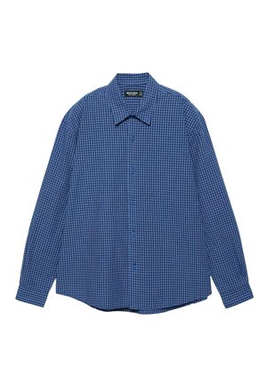 LONG SLEEVE CHECK - Camicia - blue