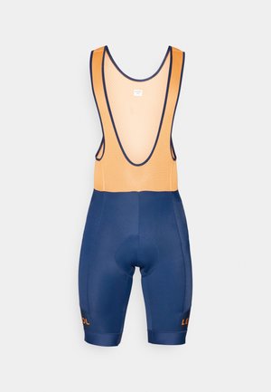Le Col SPORT  - Cuissard à bretelles - navy/saffron