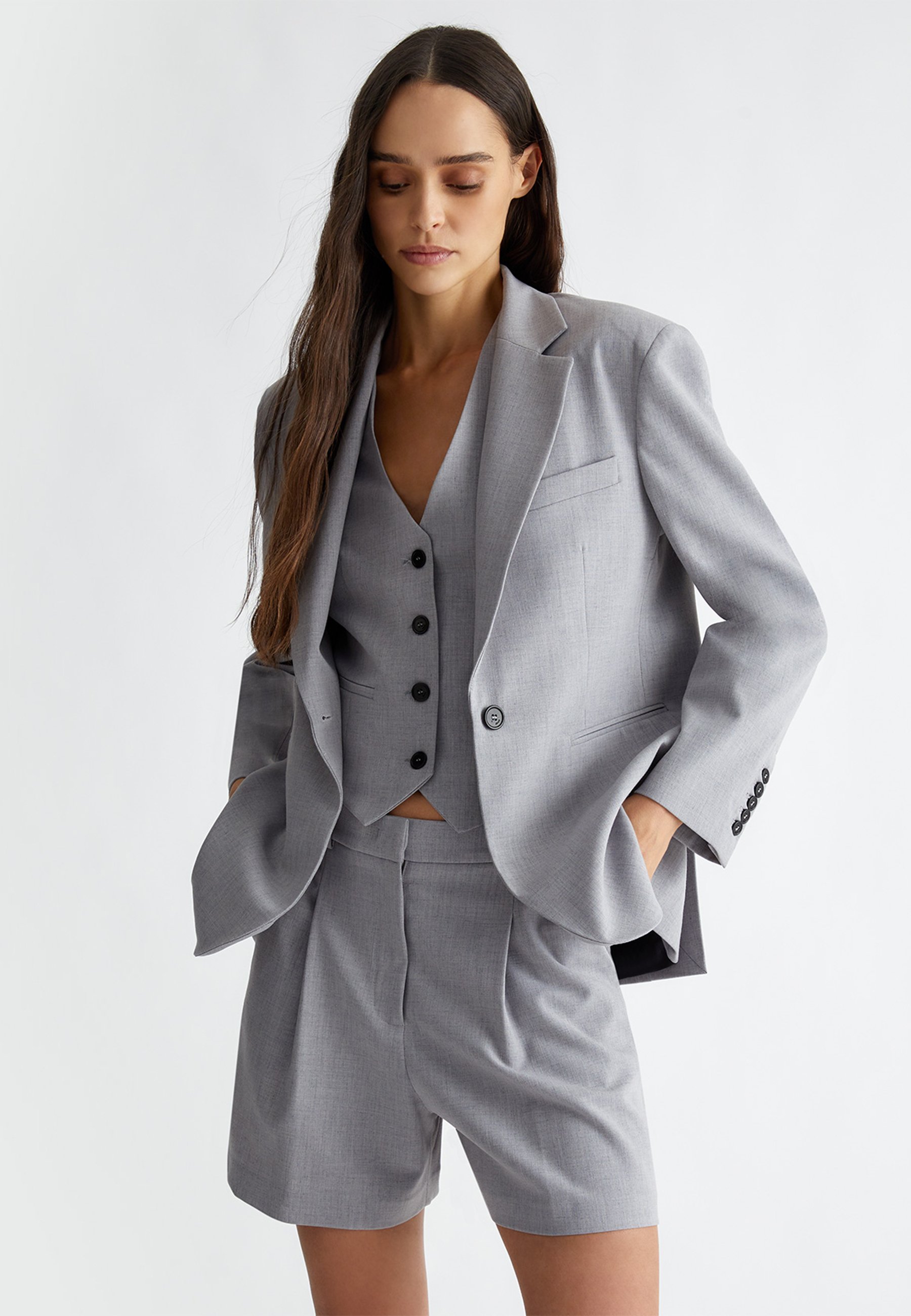 LIU JO Blazer - grey/grigio - Zalando.it