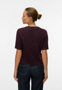 Vero Moda VMSALLY - Lihtne T-särk - winetasting