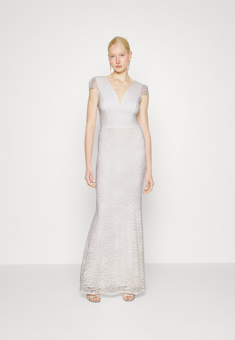 WAL G TALL WEDDING TALL FIRST DANCE NECK Abito da sera white/bianco