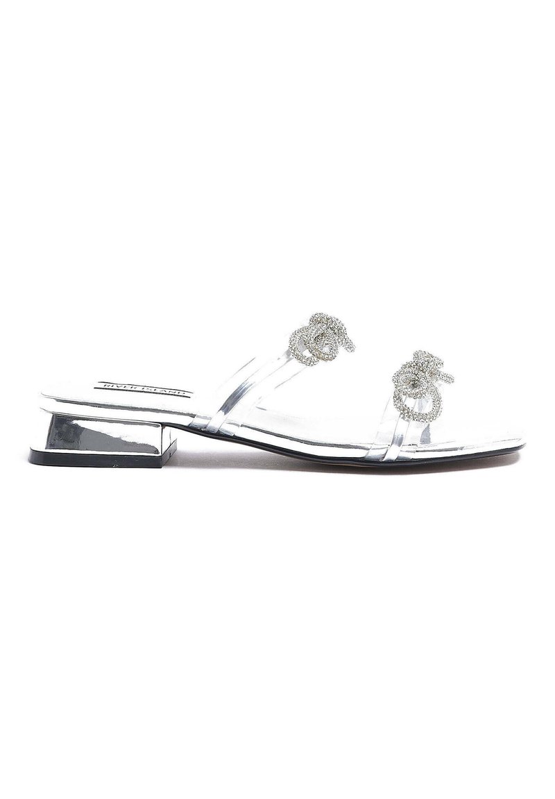 River Island Šľapky silver/sivá Zalando.sk