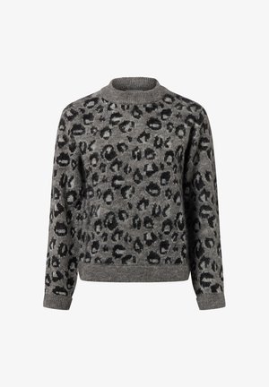 Marie Lund, MARIE LUND PULLOVER - Trui - grau schwarz