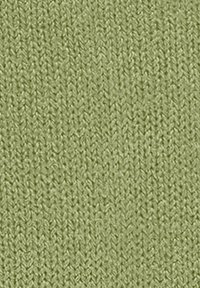 Strukturalna dzianina w miękkim kolorze mchu, z jednolitym, równomiernie rozmieszczonym wzorem. Doskonała do odzieży lub tapicerki.