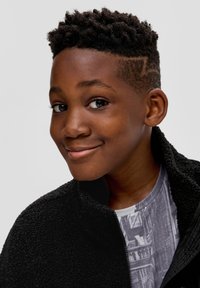 s.Oliver Fleecejacke - schwarz