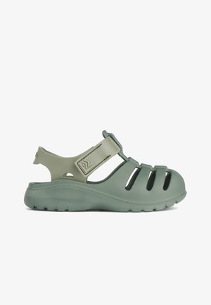 BEAU UNISEX - Badesandale - tea/faune green