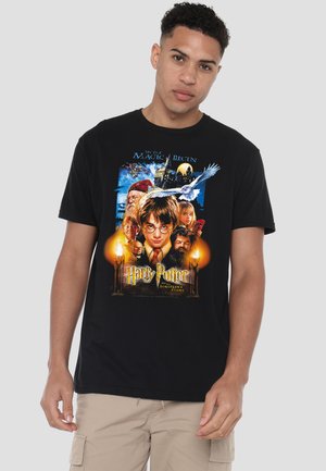Cotton Soul, HARRY POTTER MOVIE POSTER - Print T-shirt - black